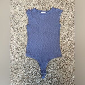 Blue/purple bodysuit tank size small